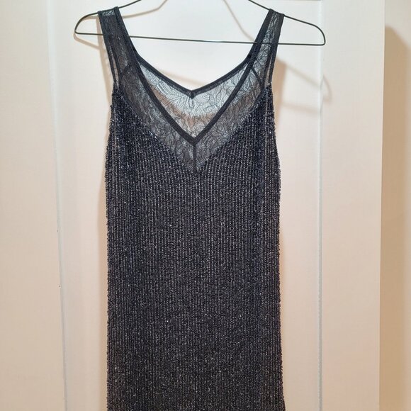 AllSaints Aivren Embellished Dress – Sparkle with Sophistication - Picture 3 of 13